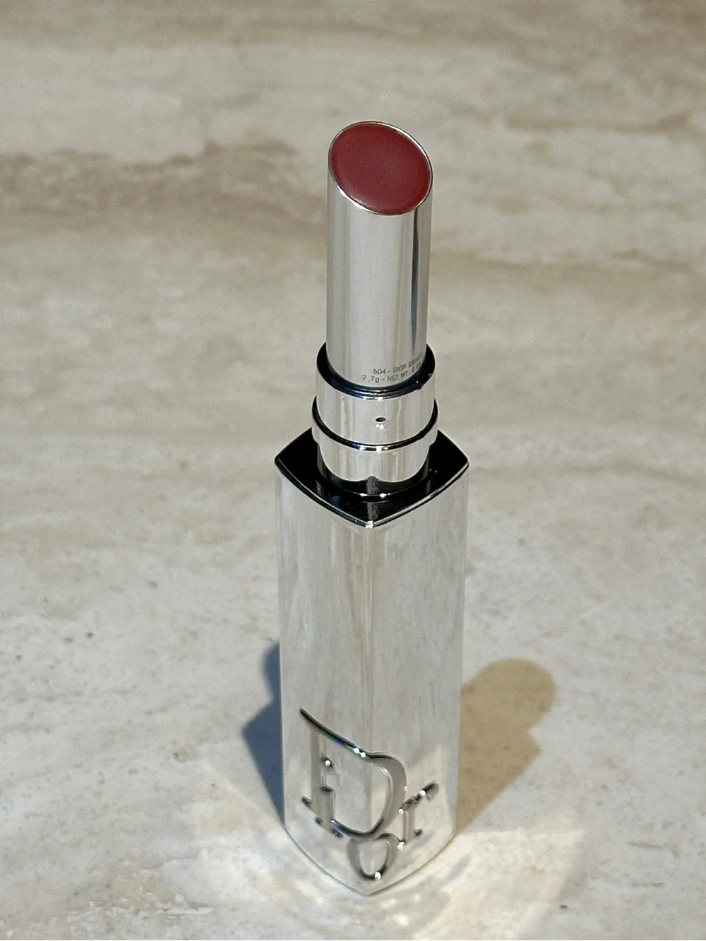 Dior Addict Glass Lipstick Ultra-Shine Hydrating Lip Gloss Stick 504 Dior Sweet
